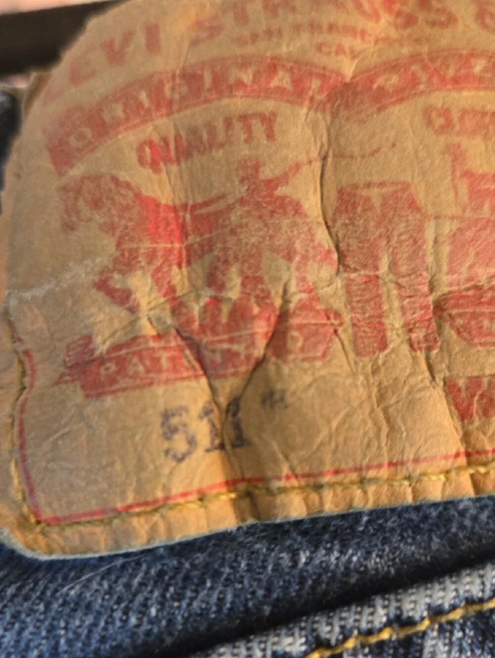 Levi's Slim Blue Denim Jeans 511. 32x32